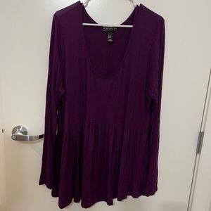 Forever 21 long sleeve shirt 3x